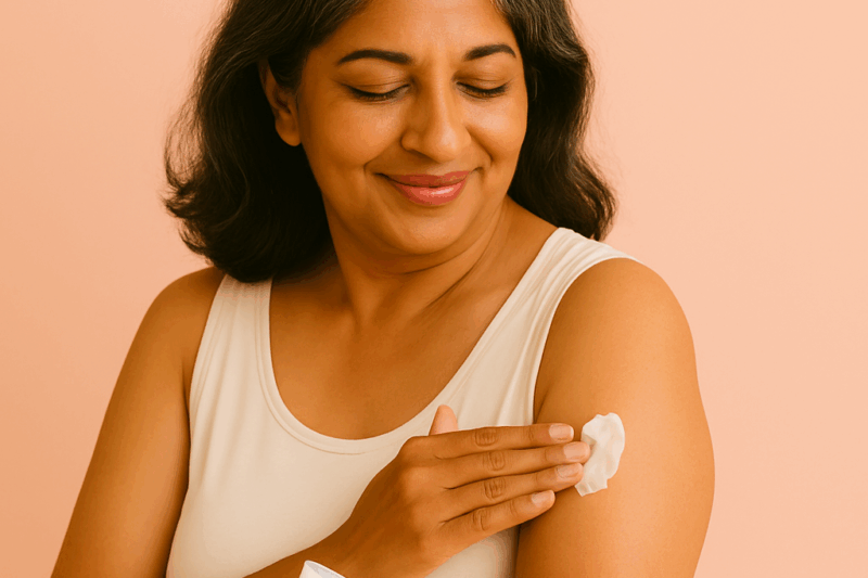 Best Lotion for Menopausal Dry Skin: What Actually Works (Body & Face)