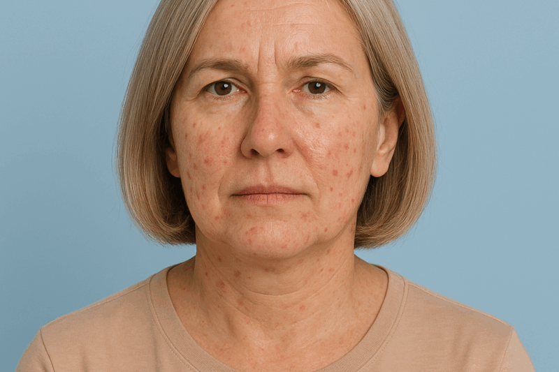 Menopausal Acne Pictures: What to Expect & How to Treat